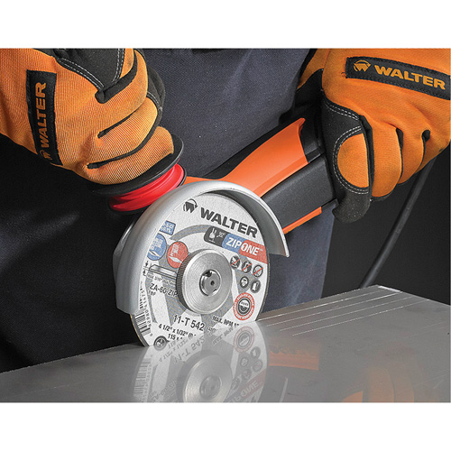 Zip One Cut-Off Wheel, 5" x 1/32", 7/8" Arbor, Type 1, Zirconia Alumina, 12200 RPM Groupe Belzile Dickner