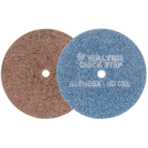 Disque de pr&eacute;paration de surface QUICK-STEP BLENDEX, 5" dia., Grain Extra grossier, Oxyde d'aluminium Groupe Belzile Dickner