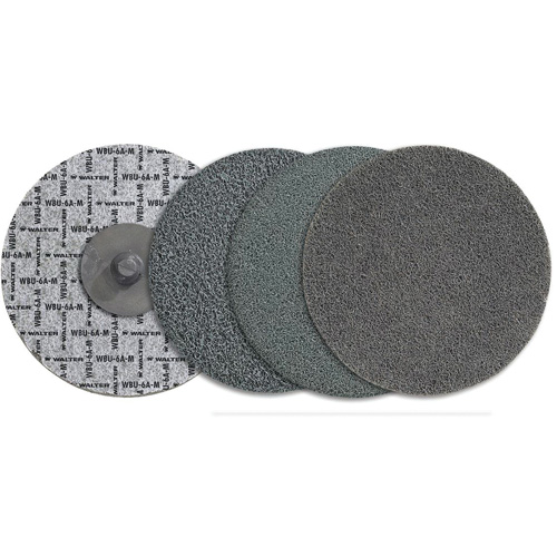 Twist Blendex U Discs, 3" Dia., Super Fine Grit, Silicon Carbide Groupe Belzile Dickner