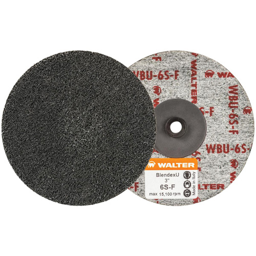 Disques Twist Blendex U, 3" dia., Grain Super fin, Carbure de silicium Groupe Belzile Dickner