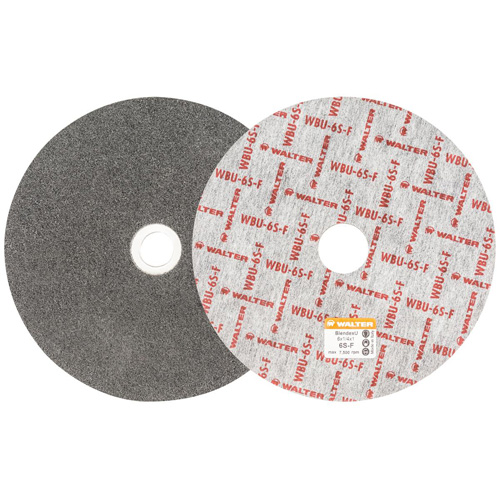 Blendex U Finishing Wheel, 6" Dia., 6SF Grit, Silicon Carbide Groupe Belzile Dickner