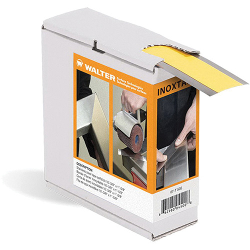 Ruban en acier inoxydable Inox, &eacute;paisseur 0,15 mil, 41,275 mm (1-5/8") x 5 m (16,375') Groupe Belzile Dickner