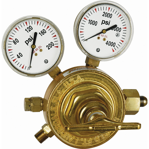 Heavy-Duty Single Stage Regulator, Oxygen, CGA540 Inlet Groupe Belzile Dickner