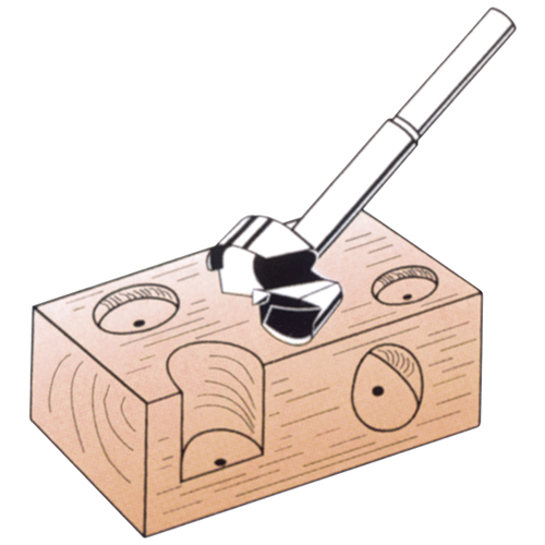 Forstner Bit, 2/5", 8 mm Shank, 3-1/2" Length Groupe Belzile Dickner
