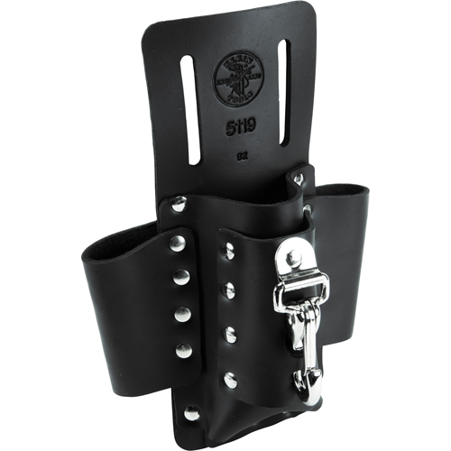 Tool Pouches, Multiple Tool Holder, Leather, 4 Pockets Groupe Belzile Dickner