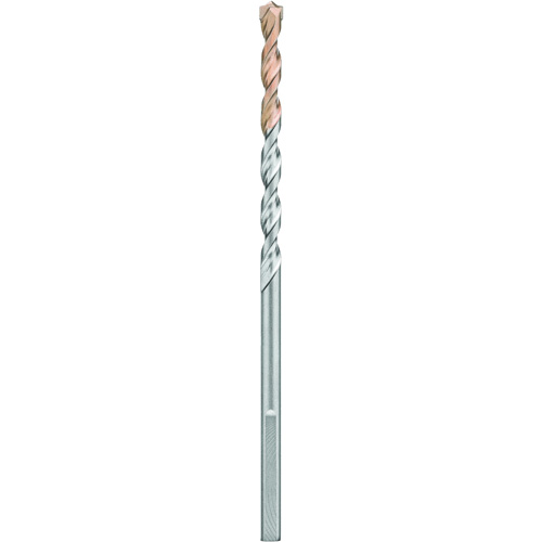 Foret &agrave; 4 cannelures pour marteau &agrave; percussion, 3/8", Tige 3 m&eacute;plats, Carbure Groupe Belzile Dickner