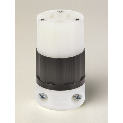 Grounding Straight Blade Connector, 5-15R, Nylon Groupe Belzile Dickner