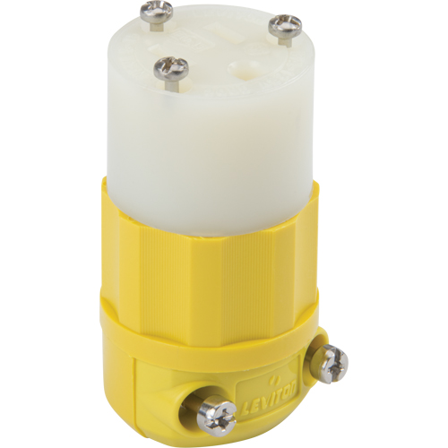 Connecteur de broche droite de qualit&eacute; industrielle, 5-15P, Nylon Groupe Belzile Dickner