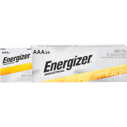 Alkaline Industrial Batteries, AAA, 1.5 V Groupe Belzile Dickner