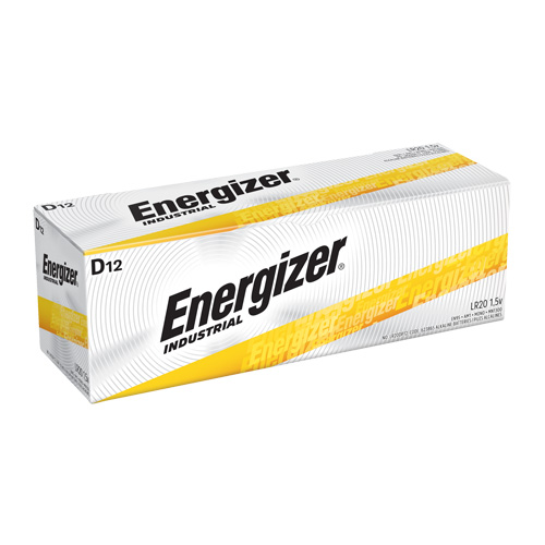 Alkaline Industrial Batteries, D, 1.5 V Groupe Belzile Dickner