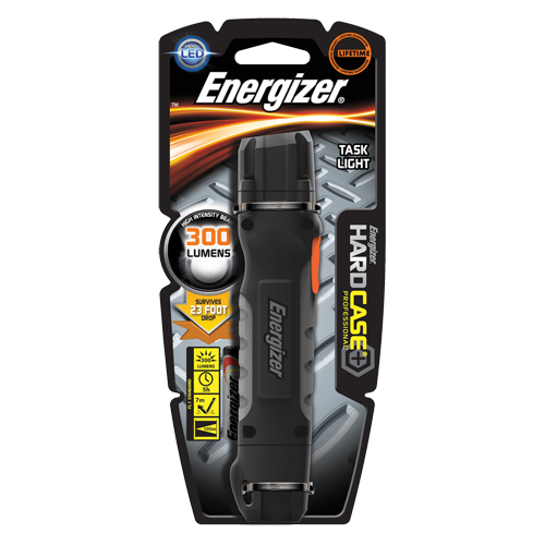 Lampe de poche pour petits travaux Hard Case, DEL, 300 lumens, Piles AA Groupe Belzile Dickner