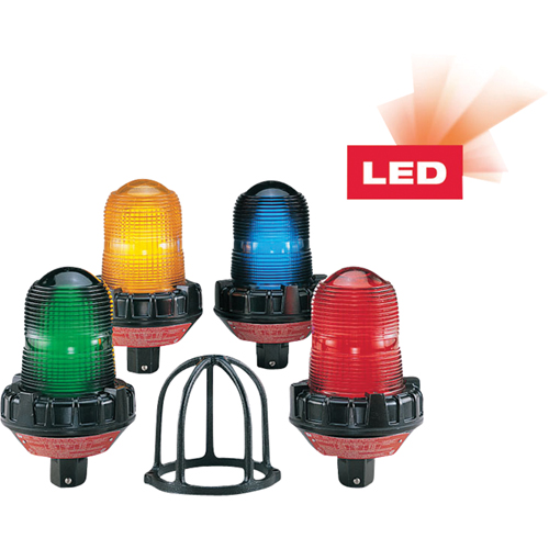 LED Hazardous Location Warning Lights With XLT Technology, Flashing, Amber Groupe Belzile Dickner