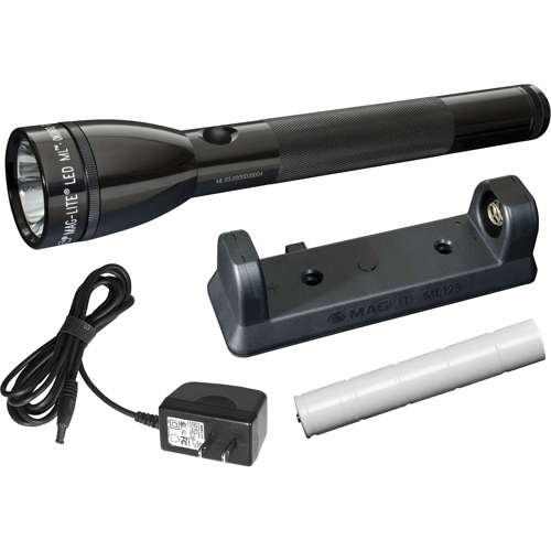 ML125 Flashlight, LED, 186 Lumens, Rechargeable Batteries Groupe Belzile Dickner