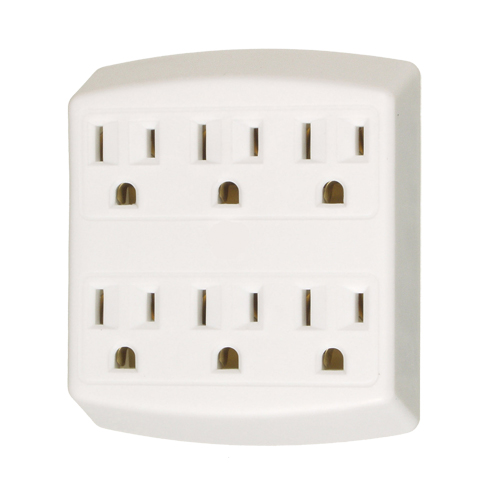 Adaptateurs, 6 Prise(s), 15 A, 1875 W, 125 Groupe Belzile Dickner