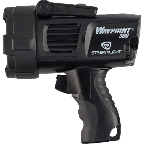 Projecteur &agrave; prise pistolet Waypoint 300, DEL, 1000 Lumens, Piles Rechargeable Groupe Belzile Dickner