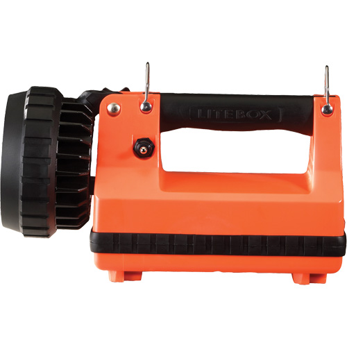 E-Flood&reg; FireBox&reg; Lantern, LED, 615 Lumens, 8 Hrs. Run Time, Rechargeable Batteries, Included Groupe Belzile Dickner