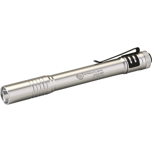 Lampe stylo Stylus Pro, DEL, 100 lumens, Corps en Aluminium, piles AAA, Compris Groupe Belzile Dickner