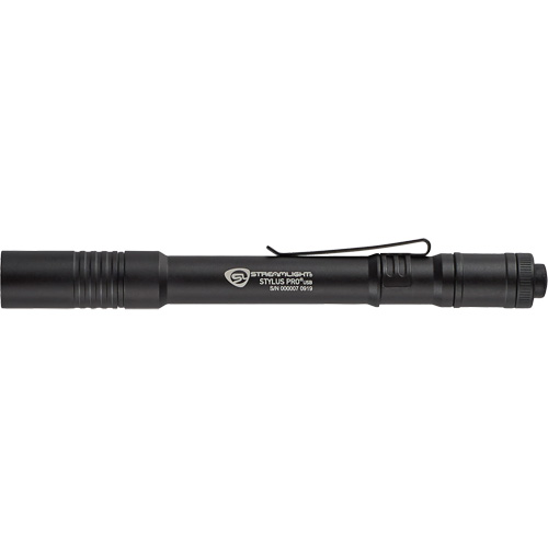 Lampe stylo USB Stylus Pro, DEL, 350 lumens, Corps en Aluminium, piles Rechargeable, Compris Groupe Belzile Dickner