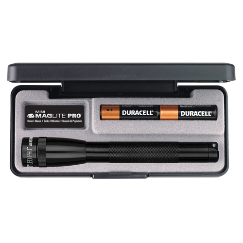 Lampes de poche Mini Pro, DEL, 272 lumens, Piles AA Groupe Belzile Dickner