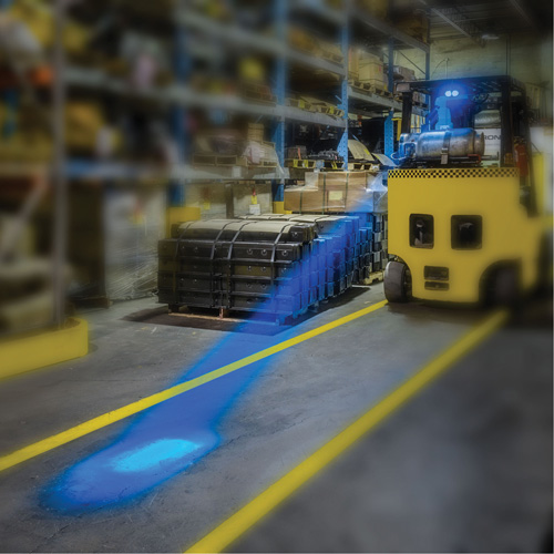 &eacute;clairage arri&egrave;re pour chariot &eacute;l&eacute;vateur Groupe Belzile Dickner