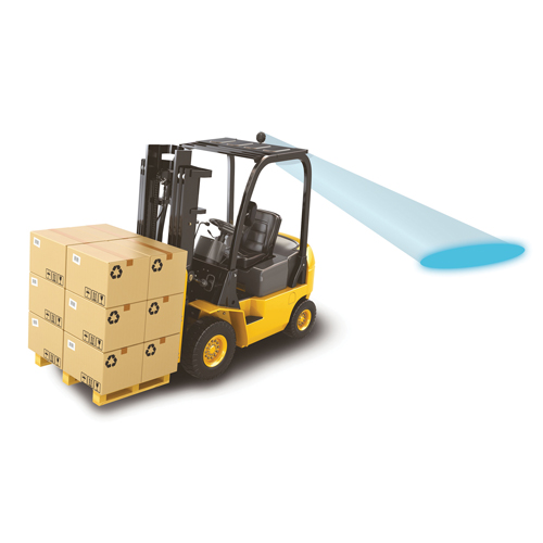 &eacute;clairage arri&egrave;re pour chariot &eacute;l&eacute;vateur Groupe Belzile Dickner