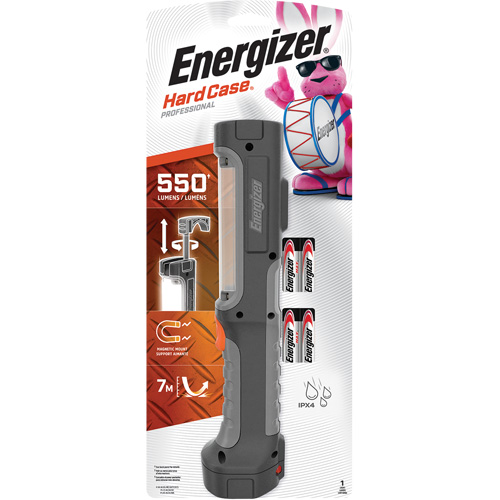 Baladeuse robuste Hard Case, DEL, 550 lumens, Piles AA Groupe Belzile Dickner
