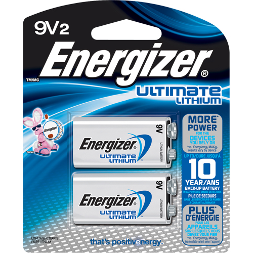 Lithium Batteries, 9 V Groupe Belzile Dickner