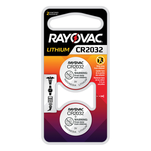 CR2032 Lithium Coin Cell Batteries, 3 V Groupe Belzile Dickner