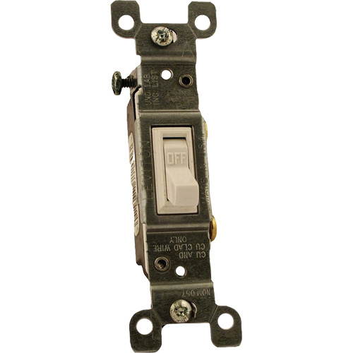 Single Pole On/Off Wall Switch Groupe Belzile Dickner