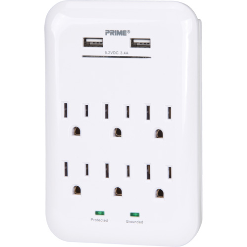 Chargeur USB Prime avec protection contre la surtension Groupe Belzile Dickner