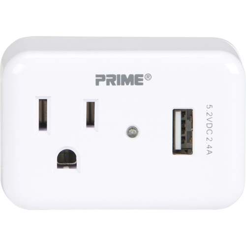 Chargeur USB Prime avec protection contre la surtension Groupe Belzile Dickner