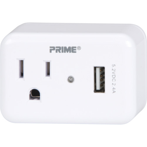 Chargeur USB Prime avec protection contre la surtension Groupe Belzile Dickner