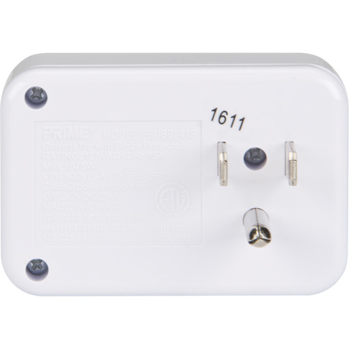 Chargeur USB Prime avec protection contre la surtension Groupe Belzile Dickner