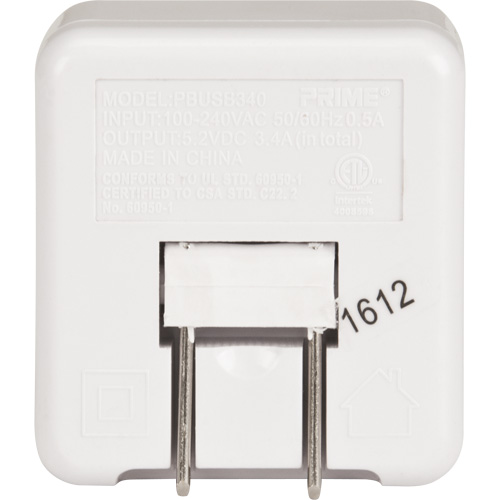 Prime&reg; High-Speed USB Charger Groupe Belzile Dickner