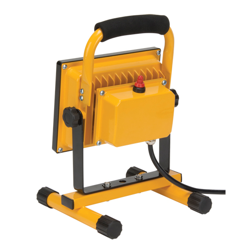 Projecteur portatif, DEL, 20 W, 2500 lumens, Boîtier en Aluminium Groupe Belzile Dickner