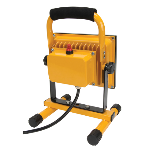 Projecteur portatif, DEL, 20 W, 2500 lumens, Boîtier en Aluminium Groupe Belzile Dickner