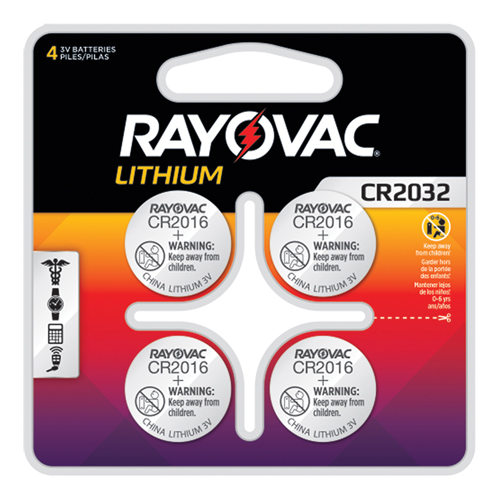 CR2032 Lithium Coin Cell Batteries, 3 V Groupe Belzile Dickner