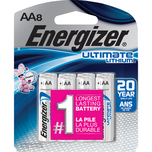 Ultimate Lithium Batteries, AA, 1.5 V Groupe Belzile Dickner