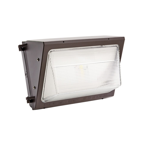 Wall Pack, LED, 120-277 V, 75 W, 9.29" H x 7.13" W x 13.4" D Groupe Belzile Dickner