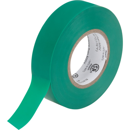 Ruban isolant, 19 mm (3/4") x 18 m (60'), Vert, 7 mils Groupe Belzile Dickner