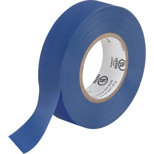 Ruban isolant, 19 mm (3/4") x 18 m (60'), Bleu, 7 mils Groupe Belzile Dickner