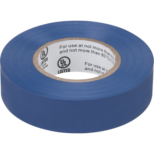 Ruban isolant, 19 mm (3/4") x 18 m (60'), Bleu, 7 mils Groupe Belzile Dickner