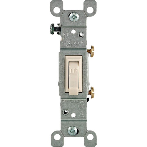 Residential Grade Single-Pole Toggle Switch Groupe Belzile Dickner