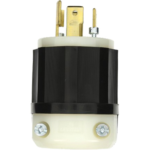 Fiche verrouillable de calibre industriel, Nylon, 30 A, 347 V/600 V, L20-30P Groupe Belzile Dickner