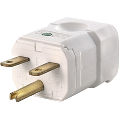 Hospital Grade Extension Plug, Nylon, 15 A, 250 V Groupe Belzile Dickner