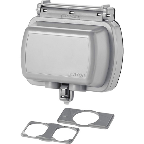 Extra-Duty GFCI & Decora&reg; Wallplate Cover Groupe Belzile Dickner
