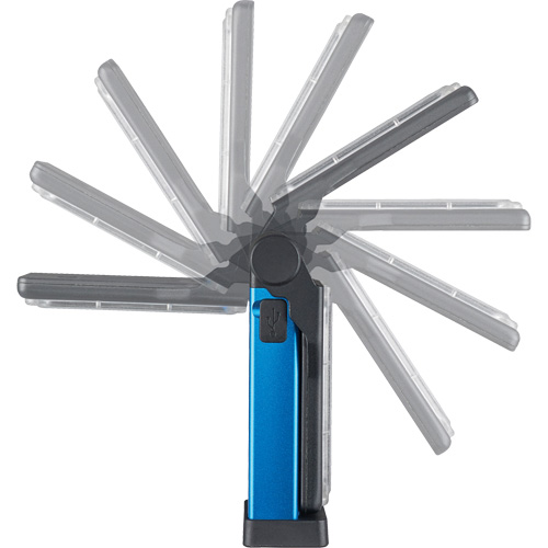 Lampe de travail multifonctionnelle compacte FlipMate, DEL, 500 lumens, Boîtier en Aluminium Groupe Belzile Dickner