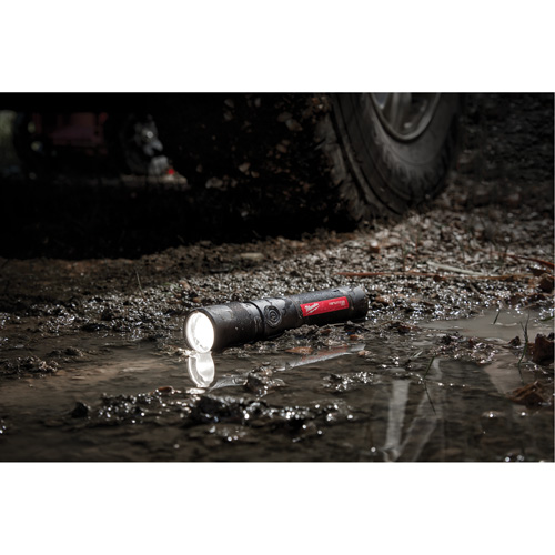 1100L Twist Focus Flashlight, LED, 1100 Lumens, Rechargeable Batteries Groupe Belzile Dickner