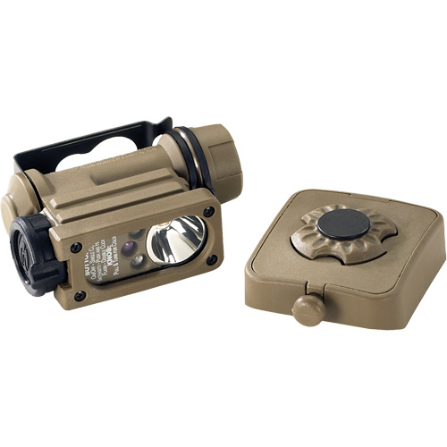 Lampe mains libres Sidewinder Compact II, mod&egrave;le militaire, DEL, 55 lumens, 6 hres de fonctionnement, piles AA Groupe Belzile Dickner