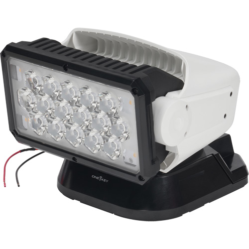 Utility Remote Control Search Light, LED, 4250 Lumens Groupe Belzile Dickner